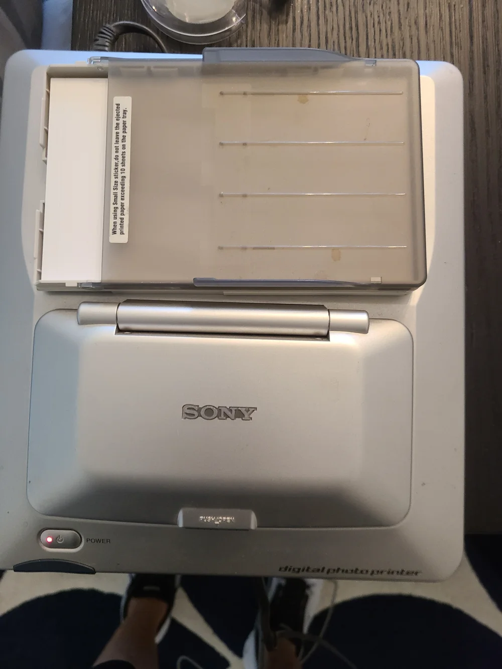 Sony Digital Photo Printer - White and Gray